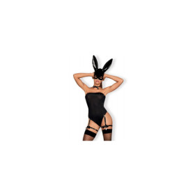 Bunny Costume 4 pcs - Noir